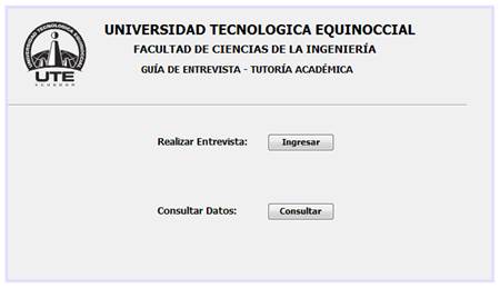 Dise&ntilde;o interfaz - Men&uacute; Principal