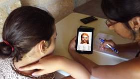 with a participant from the “Associazione Autismo KR” with HF-ASD diagnostic.