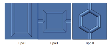  Configuraciones de los canales en la parte superior del colector (Sun, Wu, Dai y Wang, 2014).