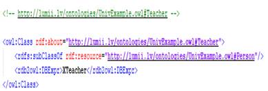 Anotaci�n RDB2OWL en el fichero OWL