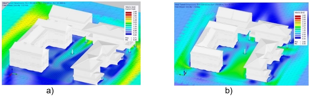 Contornos de la velocidad en entorno urbano