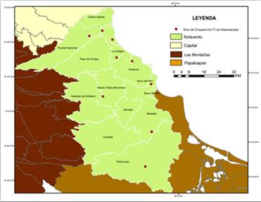 Sitios de disposici�n final abandonados