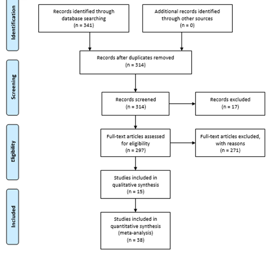 PRISMA application (Liberati et al., 2009)