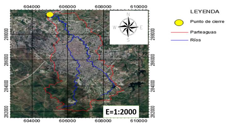 Cuenca de los r�os B�lico y Cubanicay de la ciudad de Santa Clara Cuba