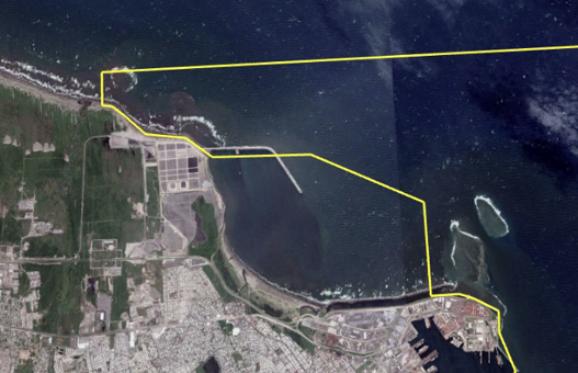 PNSAV Polygon (Google Earth Pro, historical image with signs, year 2016).