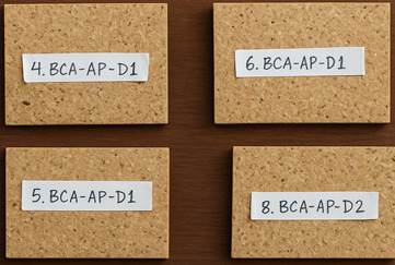 Specimens for the impact test.