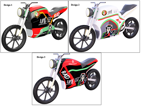 Rendering of the fairing designs.