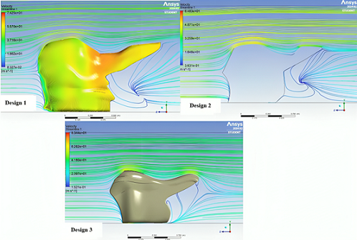 Effect of the boundary layer on the fairing.