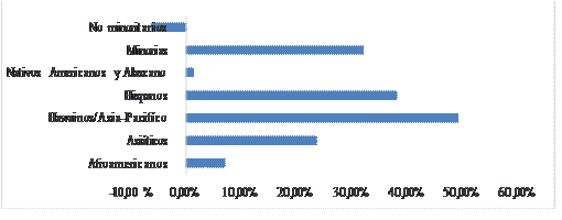 Participación de grupos minoritarios.