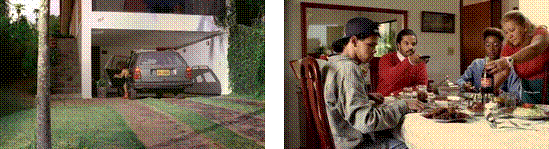 La buena posición socioeconómica de la familia.