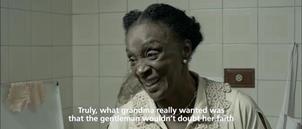 Jerusa se deleita con los recuerdos.