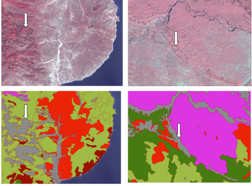 Identificaci&oacute;n, delimitaci&oacute;n y contraste de zonas con declives naturales abruptos