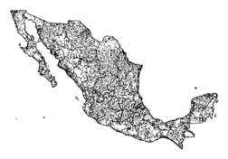 Distribución de los perfiles de suelo para el año base 1993.