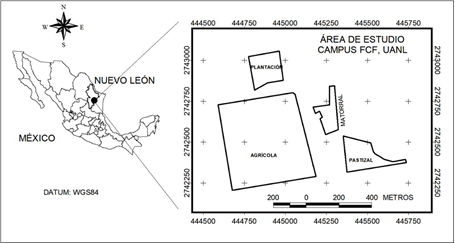 Localización del área de estudio