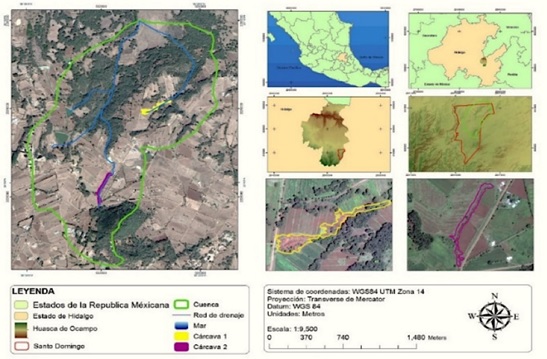 Localizaci&oacute;n del &aacute;rea de estudio.