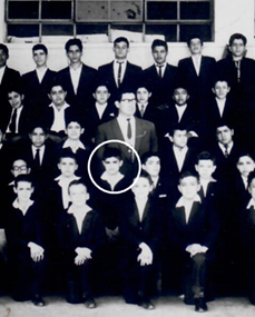 El Dr. Benjam&iacute;n Figueroa Sandoval durante su infancia en Guadalajara, Jalisco, M&eacute;xico.