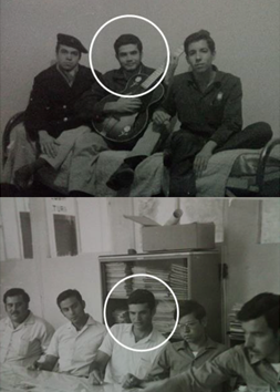 El joven Benjam&iacute;n Figueroa Sandoval durante sus a&ntilde;os como estudiante de preparatoria en la Escuela Nacional de Agricultura.