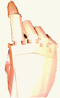Mano del prototipo ensamblada