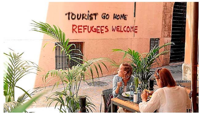 Imediações do bairro Gòtic, Cidade Velha, em Barcelona