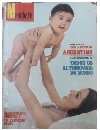 Capa da Revista Manchete, n. 833, 1968.
