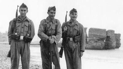 Imagen del memorial del Camp de la Bota &ldquo;Parapet de les executades i executats, 1939-1952&rdquo; (foto del autor, 24/02/2019).