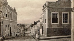 Rua Vigário José Inácio, década de 1910.