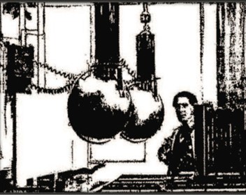 Trcio Miranda em seu Ateli