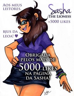 Samie Carvalho. Sasha, a leoa de juba. 