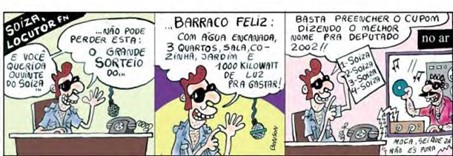 Histria em Quadrinhos de Bonson, com o personagem Soiza.