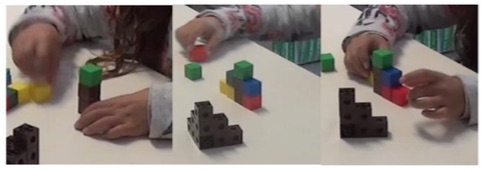 Linear construction and rotation of a composite, by Dalila.