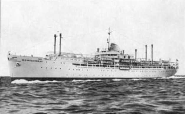 FOTOGRAFÍA DEL BARCO MONTSERRAT, EN EL QUE RODRIGO PADILLA SE EMBARCÓ EN 1963 HACIA VENEZUELA