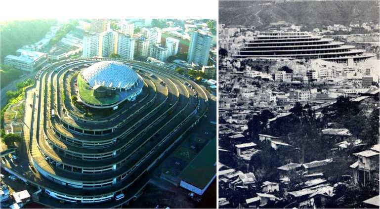 EL HELICOIDE (CARACAS) EN 1961 Y EN LA ACTUALIDAD