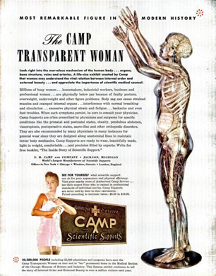 A mulher transparente de Camp.
