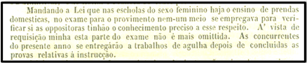 do Relat&oacute;rio geral da Instru&ccedil;&atilde;o P&uacute;blica, SP, 1854, p. 14.