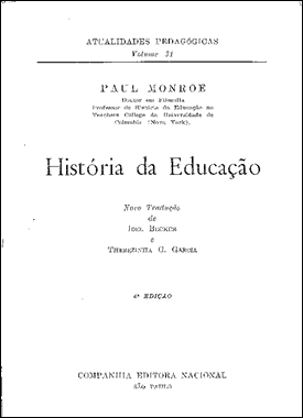 Folha de rosto do manual de Monroe em 1958. 
