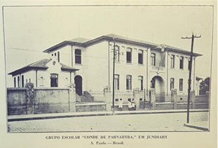 Grupo Escolar “Conde de Parnaíba” em Jundiaí S. Paulo