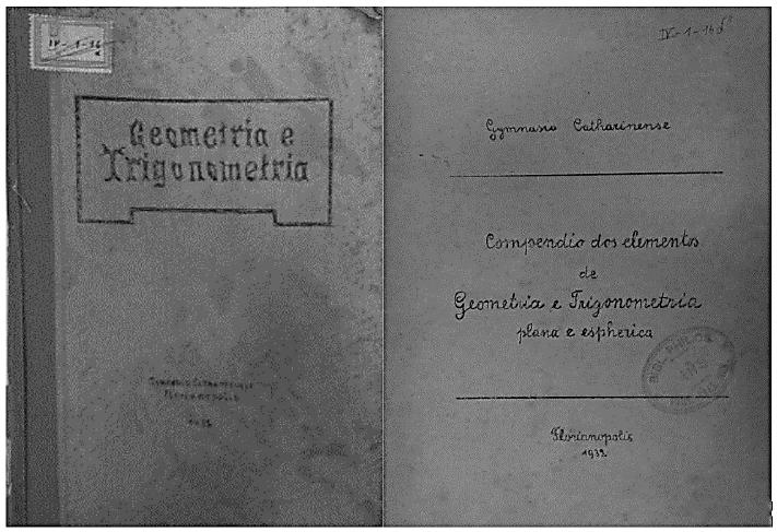 Capa e contracapa do livro de Godofredo Schrader, S. J.
