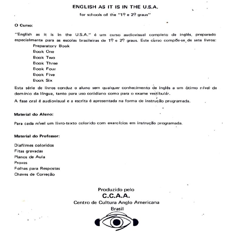 Primeira pgina dos livros