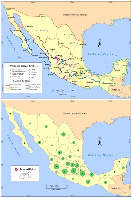 Principal oferta turística de México
