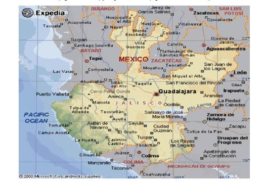 Devociones populares turísticas en Jalisco: Zapopan (región Centro, conurbación con Guadalajara; San Juan de los Lagos (región Altos Sur) y Talpa de Allende (región Sierra Occidental)