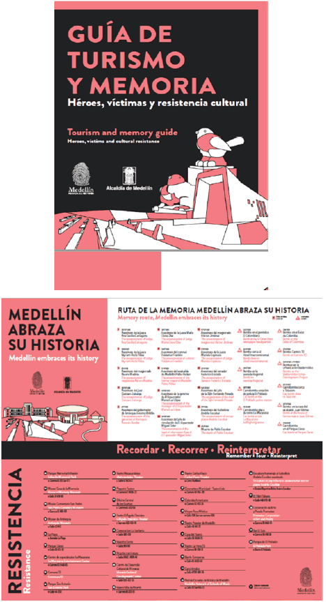 Portada de la bit�cora que propone la Ruta de la Memoria