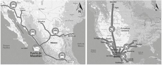Conectividad terrestre, marítima y aérea de Mazatlán