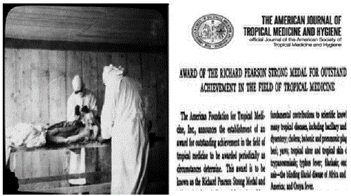 Richard Strong: scientific awards at the expense of unethical human experiments. Source: 44.