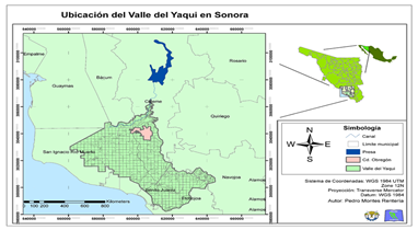 Localizaci�n del �rea de estudio