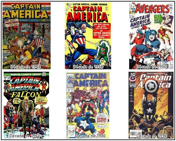 Capa das HQ utilizadas na proposta de encaminhamento metodológico