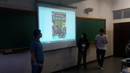 Apresentação da análise da HQ sobre a década de 1970