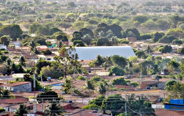 Vista panor&acirc;mica do bairro Jo&atilde;o Paulo II