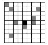  Exemplo de vizinhança aleatória