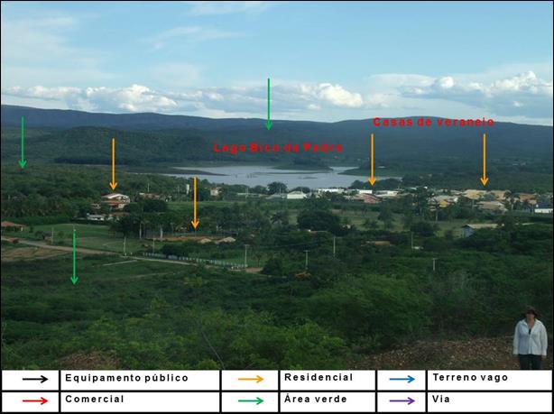 Foto da área Bico da Pedra, situada na zona Sudeste da cidade de Janaúba/MG